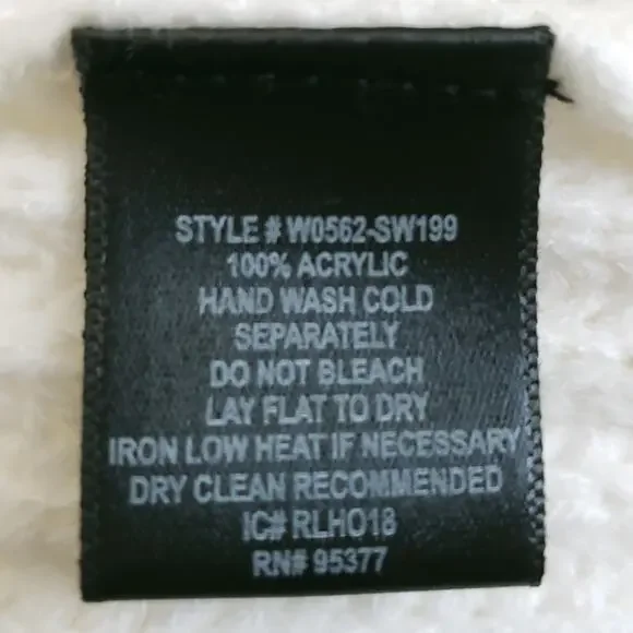 SANCTUARY Now Or Never cozy knit pullover rib sweater winter white Size XL NEW - Picture 5 of 6